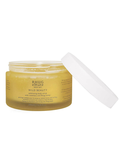 Exfoliating Body Scrub with Rosemary and Rhug Honey