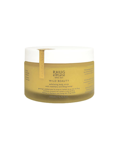 Exfoliating Body Scrub with Rosemary and Rhug Honey